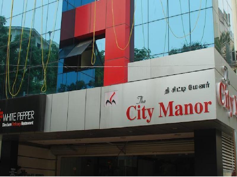 City Manor Hotell Chennai Exteriör bild